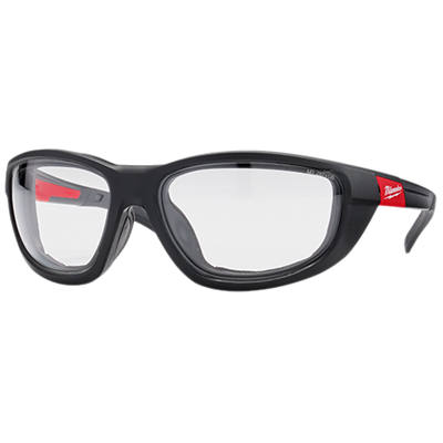 Performance Safety Glasses w/Gasket - Fog-Free Lenses